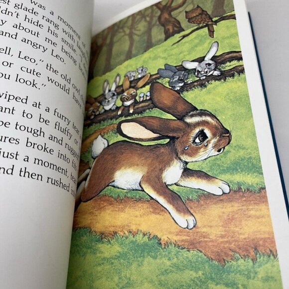 Vtge Serendipity Hardcover Books Leo The Lop Tail & Two Trapper Stephen Cosgrove - Picture 16 of 16